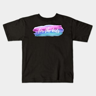 Watercolor Streak For the Kids Kids T-Shirt